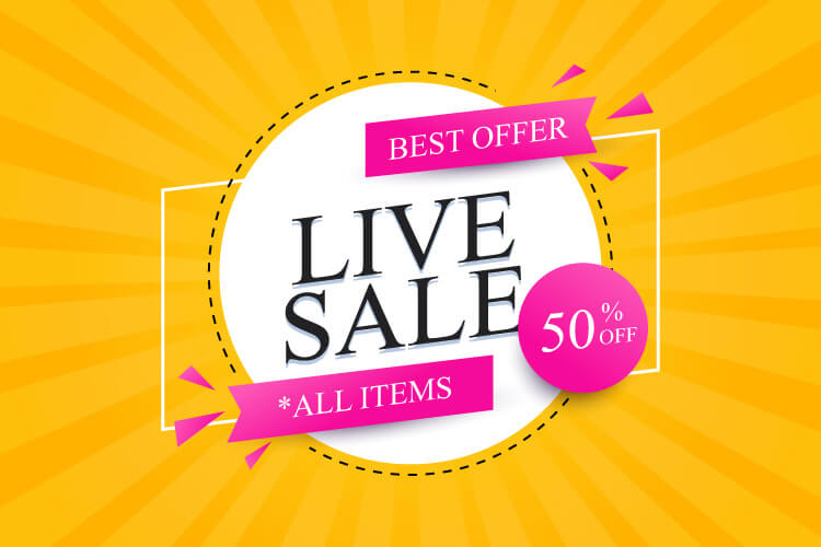 live-sale