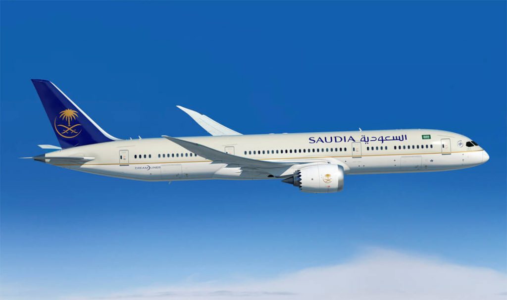 Saudia flight
