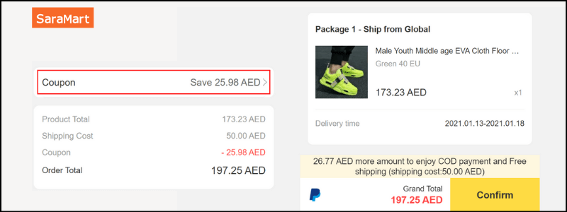 saramart-coupon-code